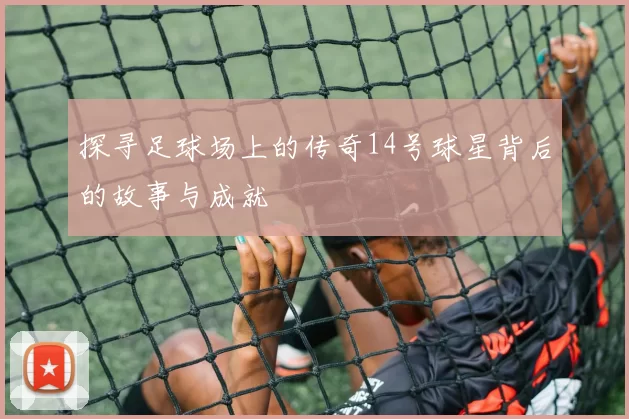 探寻足球场上的传奇14号球星背后的故事与成就